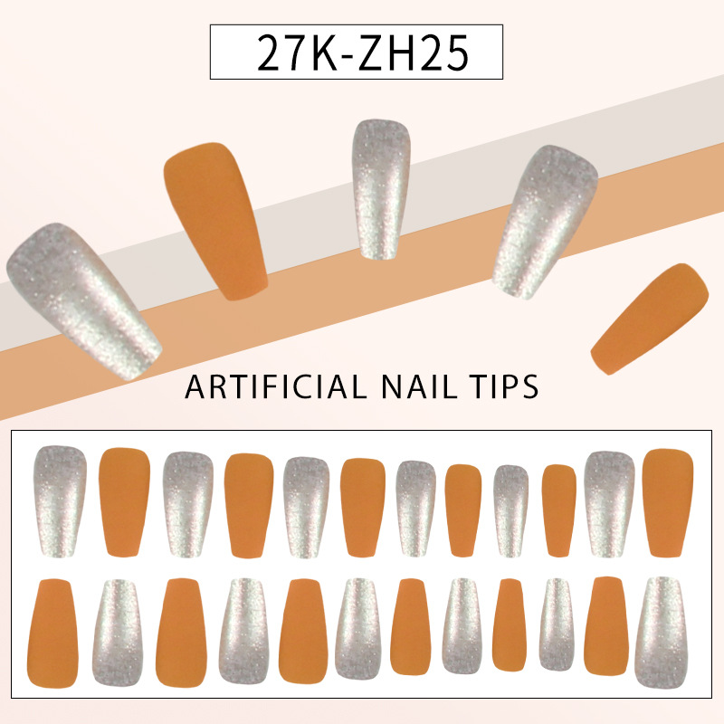 Wearable nail false nail patches are selling well in foreign trade. Wholesale and customization of the extended Barret nail art tool set for hot girls, exclusively for foreign trade pic 6