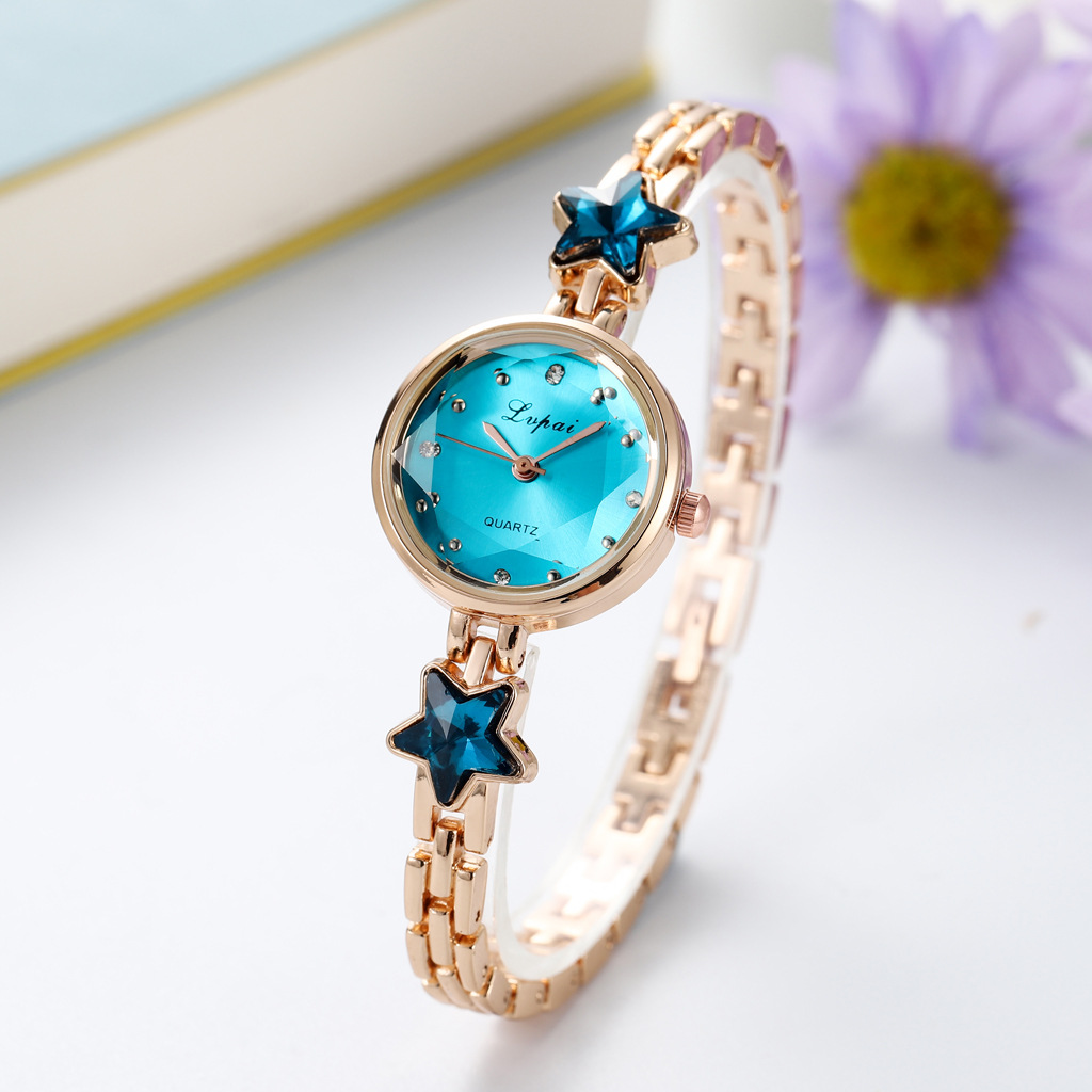 Jewelry watch combination watch bracelet watch creative diamond-encrusted small dial star water diamond watch Diamond watch pic 1