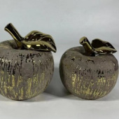 简约欧式家用酒店用定制苹果摆件电镀多彩多色详情1