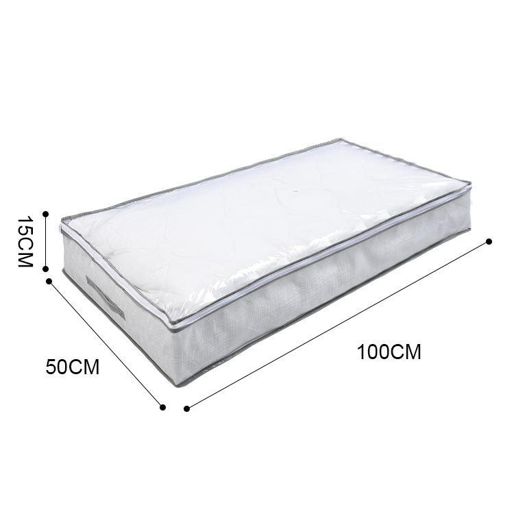 Under the bed, clothes storage bags, quilts, cotton quilts, fabric storage bags, clothes and underwear dust-proof PVC non-woven fabric storage bags pic 1