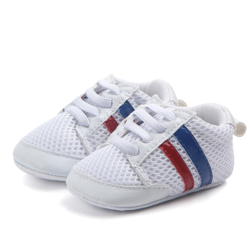 Wholesale spring and autumn breathable mesh baby shoes, soft-soled anti-slip baby walking shoes, casual 0842 pic 4