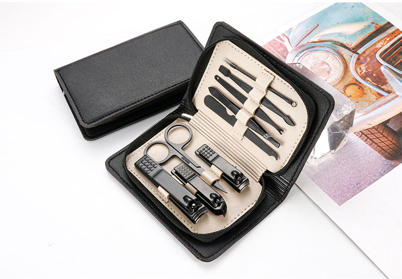 New nail clipper set of 9 pieces, manicure and nail care tool set, large nail clipper gift, wholesale nail clipper set shanilak pic 10