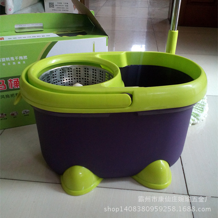 Manufacturer Mu Ma Hao Shen Tuo hand-pressed rotating mop, mop bucket, Hao Shen Tuo Wooden Horse, Hao Shen Tuo Hummer bucket in stock pic 5