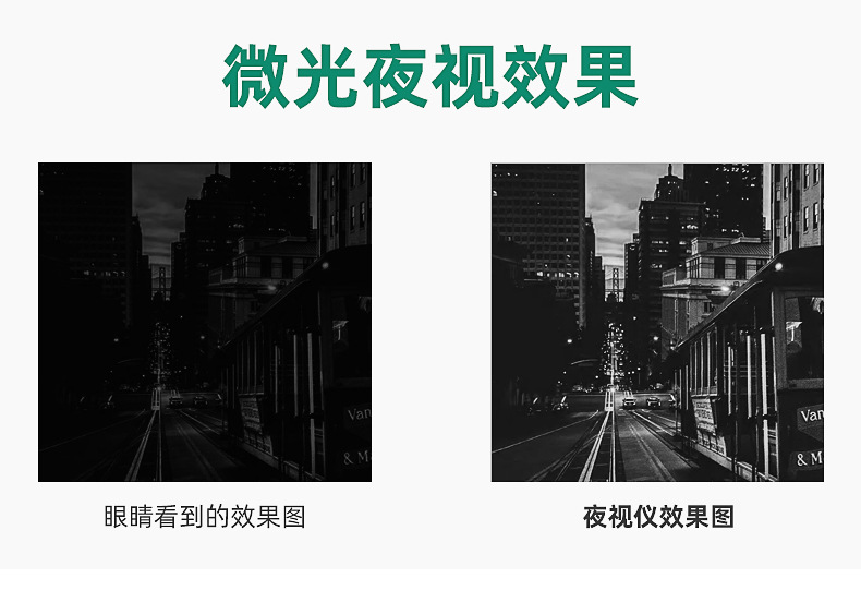 Begos 10x50 dual-mode High magnification high-definition binoculars for outdoor low-light night vision concert pic 7