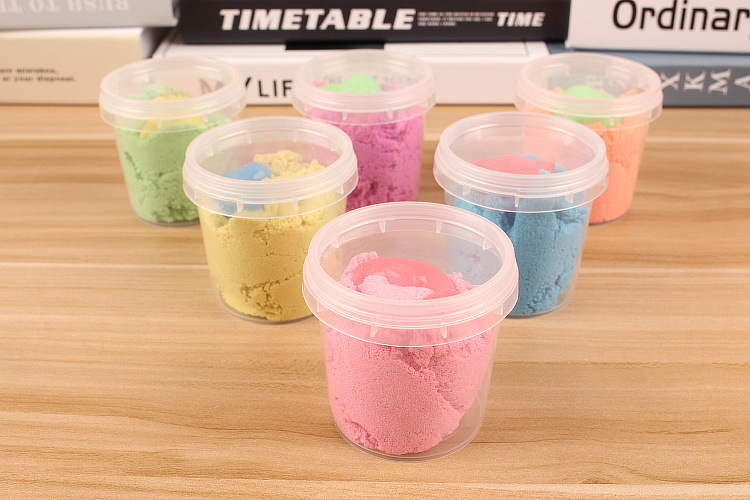 玩具棉花拉力沙瓶装送模具益智科童玩具沙 环保彩沙拉送模具1详情25