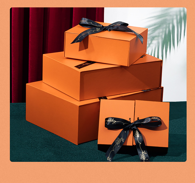 In-stock gift boxes, lipstick, cosmetics, perfume packaging boxes, double-door gift boxes, birthday gift boxes pic 17
