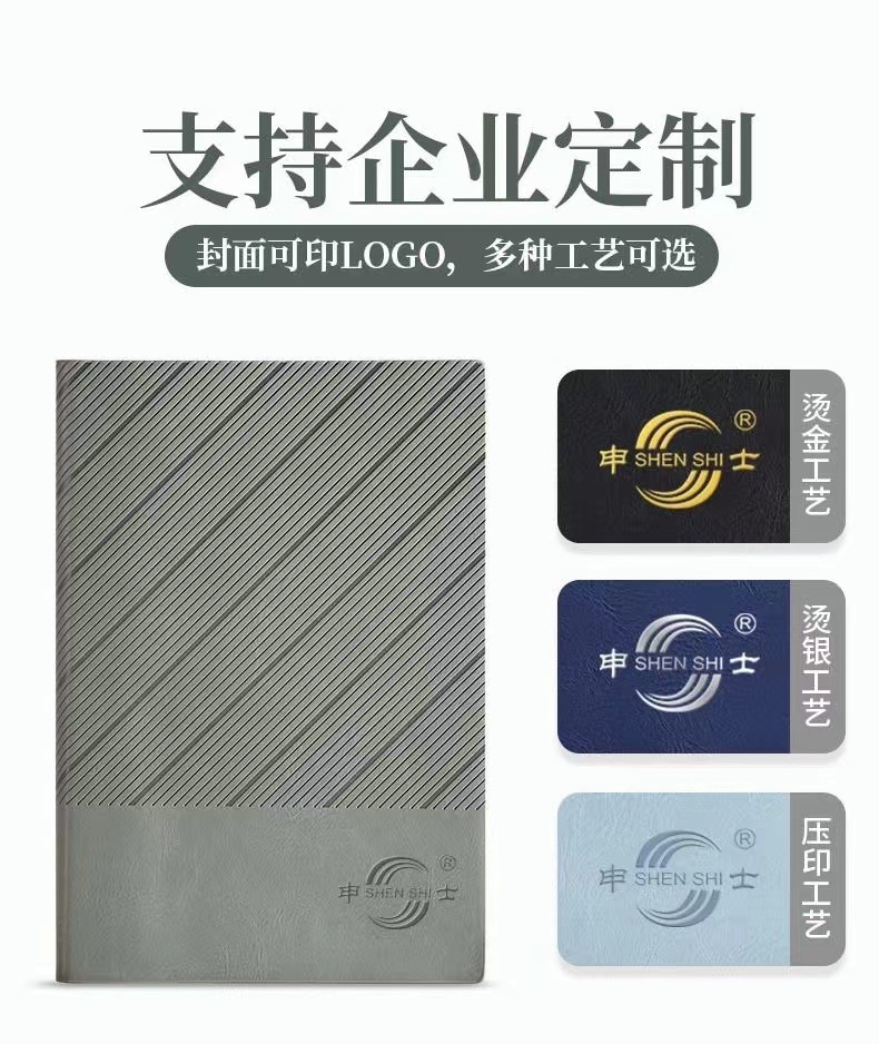 Customized a5 notebook gift box set, high appearance level, business office meeting notebook as a souvenir, can be printed with Llogo pic 1