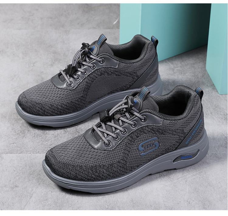 Zuli Senior shoes, anti-slip walking shoes, shoes for middle-aged and elderly mothers, terahertz permanent magnet vibration massage and magnetic therapy shoes pic 55