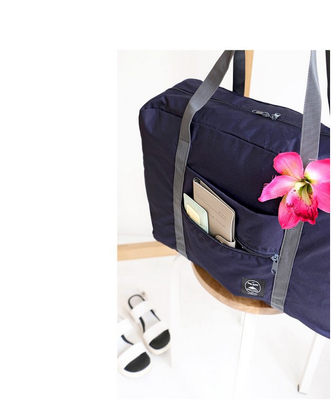 Korean version airplane bag, foldable travel storage bag, clothing bag, large business trip organizing bag, luggage bag storage bag pic 13