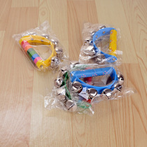 厂家直销奥尔夫打击乐器 儿童音乐玩具小号10cm卡通手拍鼓 摇铃鼓详情6