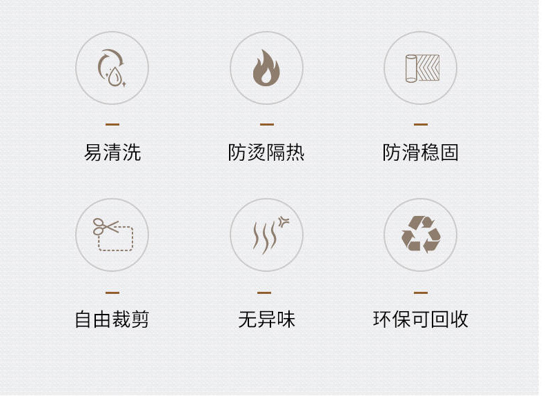 餐垫pvc隔热防烫防油西餐桌垫ins风日式家用复古陶瓷茶杯垫批发详情29