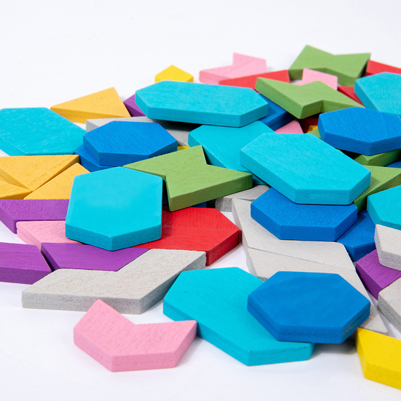 跨境木质速战速决积木拼图儿童益智桌游玩具亲子互动思维拼图玩具详情8