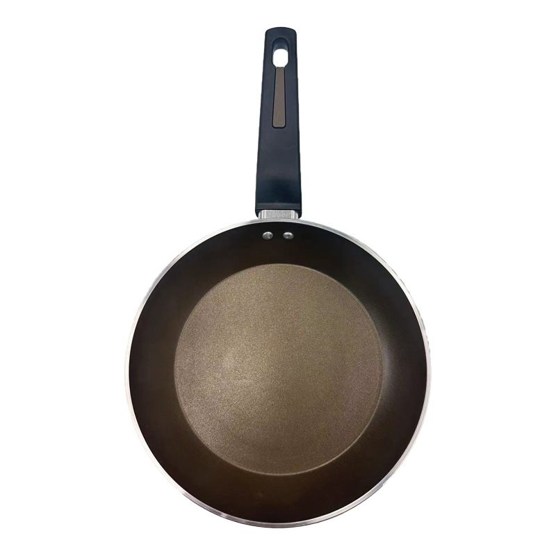 LOVE COOKING 欧美品质出口煎锅 内金外灰不粘涂层 多尺寸选择20-28CM 复底设计增强耐用性详情3