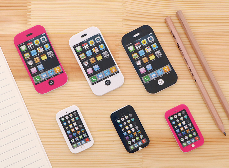 Creative mobile phone-shaped eraser, mobile phone eraser, student eraser, student stationery wholesale Taobao supply pic 2