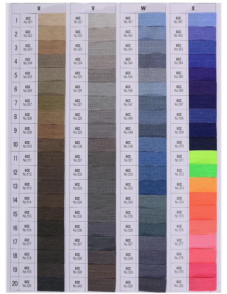 3#5#8#号尼龙拉链码装开口开尾彩色条装服装辅料外套被套箱包拉锁详情29