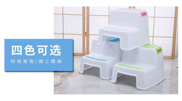 防滑小楼梯脚踏凳儿童垫脚凳宝宝踩脚洗漱凳子卫生间洗手台阶洗脸详情3