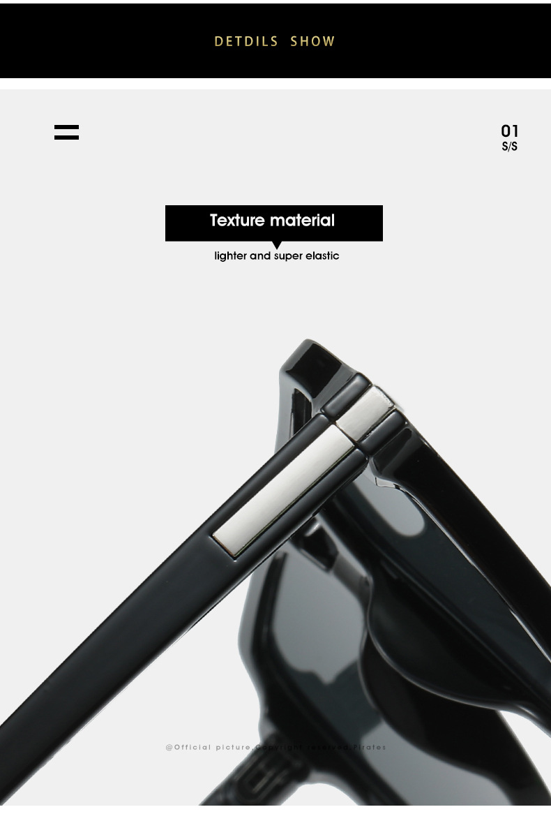 2023新款简约欧美经典外贸方框双梁太阳镜男女士百搭修脸时尚墨镜详情15