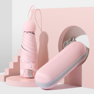 忆柔蕉下全自动轻奢原木柄三折雨伞男士商务加大号折叠广告礼品伞详情5