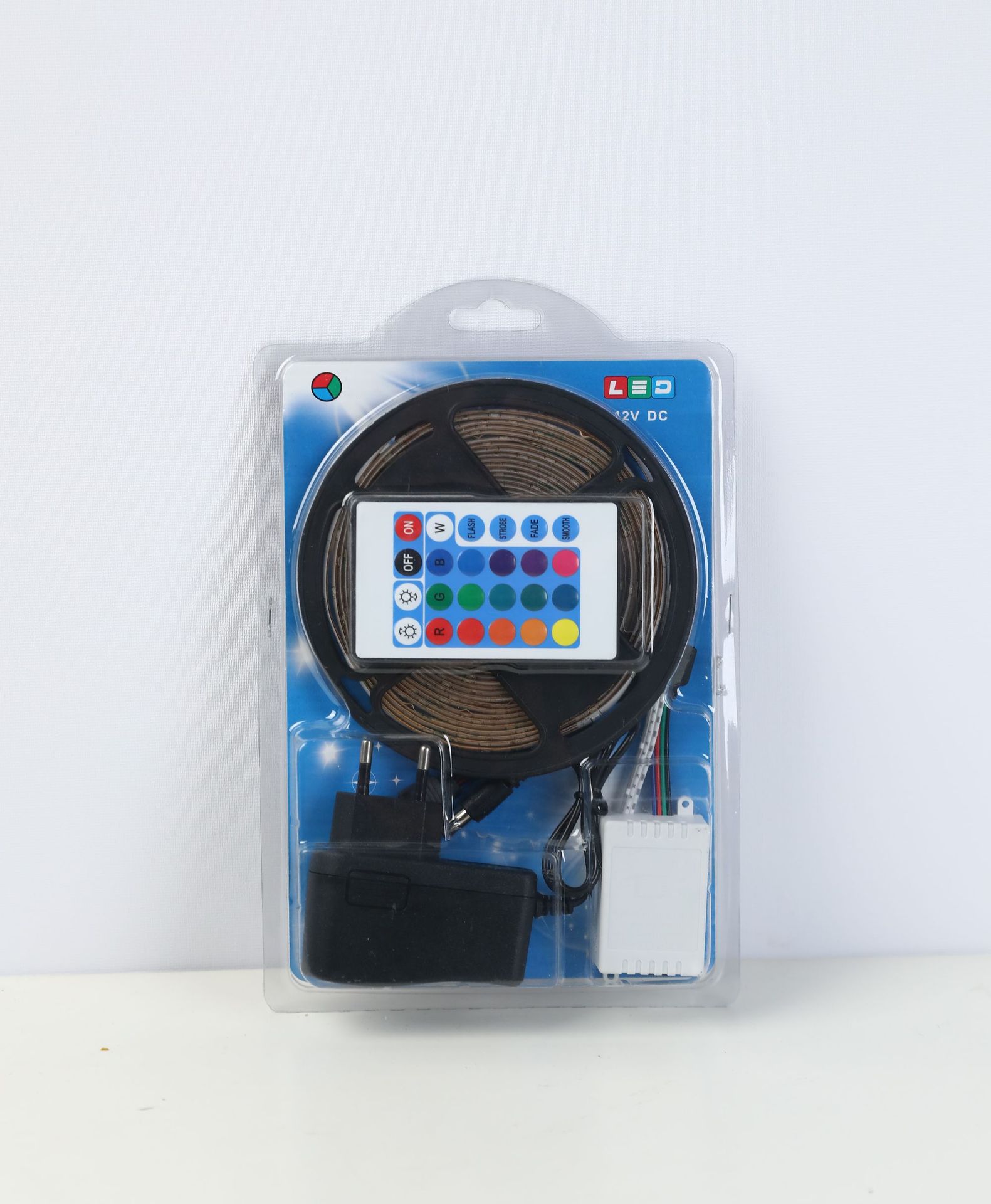 LED灯带12V灯带2835RGB2835套装七彩变色60灯led户外5米灯条套装详情1