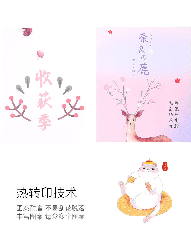 Wholesale of boxed cartoon gel pens, student writing and problem-solving ballpoint pens, 0.5mm black cap signature pens pic 9