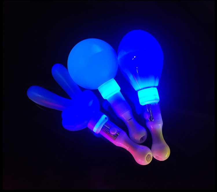 发光明星应援手势荧光棒演唱会助威道具闪光星星爱心棒手灯棒批发详情24