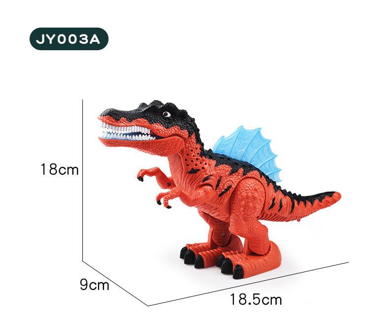 Walking, sound-emitting, illuminated, electric dinosaur toys, simulated Tyrannosaurus rex animal models, wholesale birthday gifts for children pic 19