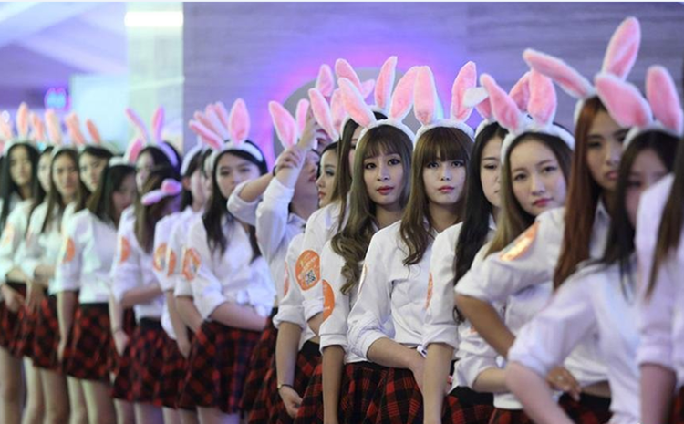 发光毛绒兔耳朵厂家直销舞台表演 发箍成人儿童发饰批发耳朵饰品详情9