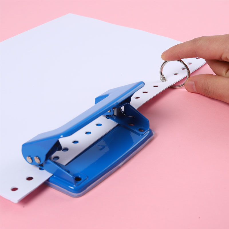 Plastic and metal binding clips, color paper clips, loose-leaf document two-hole binding strips, binding buckles, 80mm, office stationery pic 17