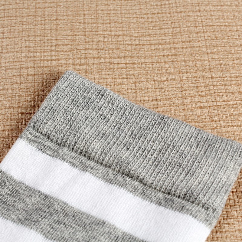 Japanese autumn and winter new combed cotton warm socks, three-bar student socks, air-conditioned room knee and leg guards pic 48