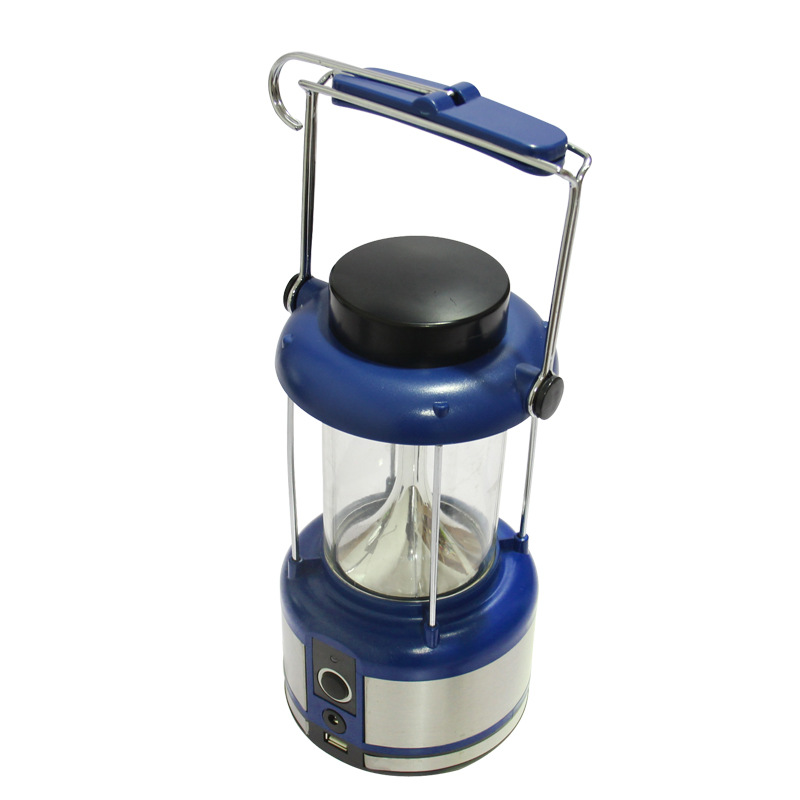 Solar-powered camping lamp, rechargeable portable outdoor camping emergency light, high-brightness LED lamp beads pic 3