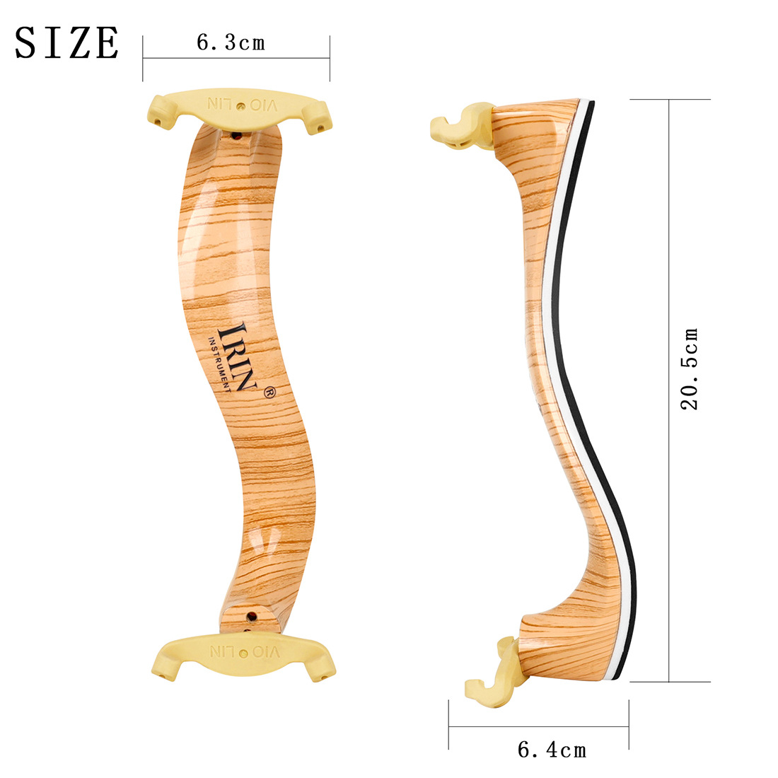 IRIN thickened sponge violin shoulder rest, imported Oufeng comfortable chin rest, classical pressure-relieving shoulder pad, adjustable violin rest pic 3