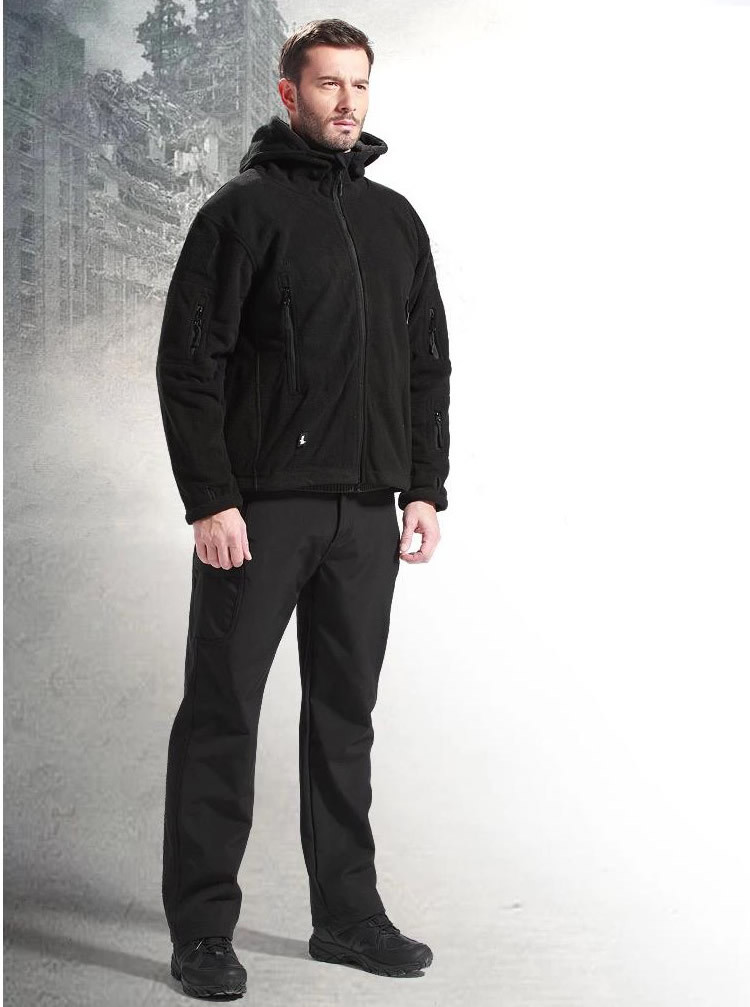 抓绒衣带帽子_07