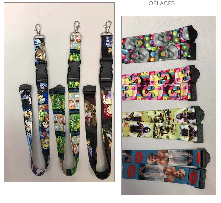 挂绳  便携式吊牌绳 证件卡手机吊牌挂绳 挂脖钥匙链挂绳专业定做详情7