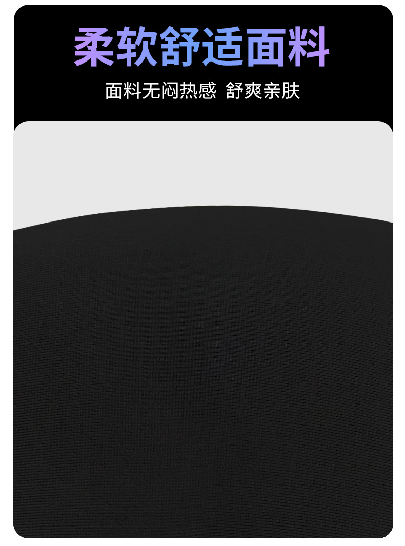 舒美佳秋冬口罩防风防尘海绵口罩无痕时尚美拉德可水洗保暖护眼角详情8