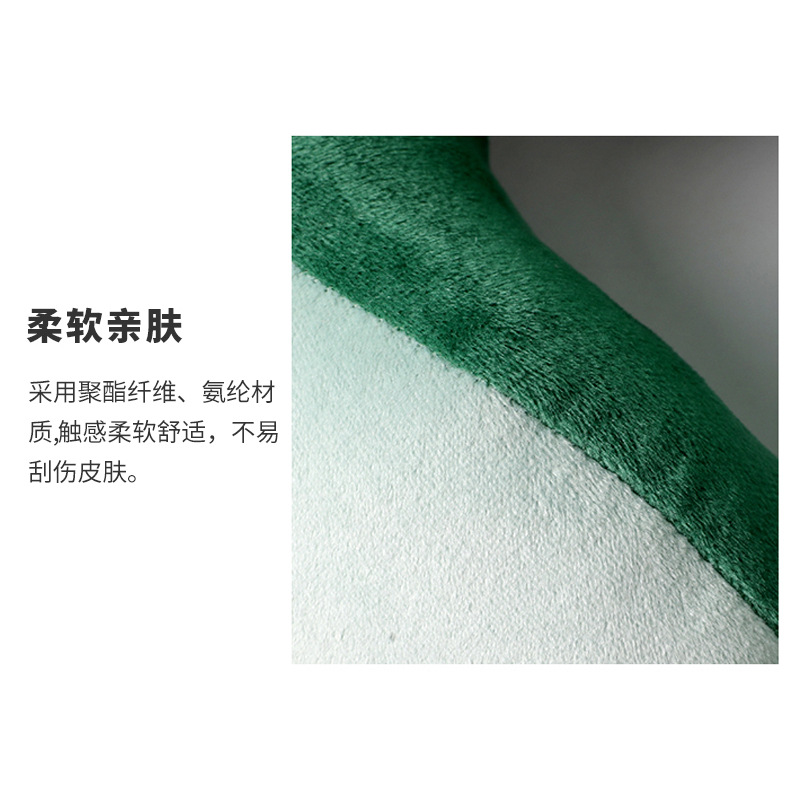 Cartoon-embroidered little dinosaur neck pillow, U-shaped neck pillow, cute hump cervical pillow, portable travel nap pillow pic 13