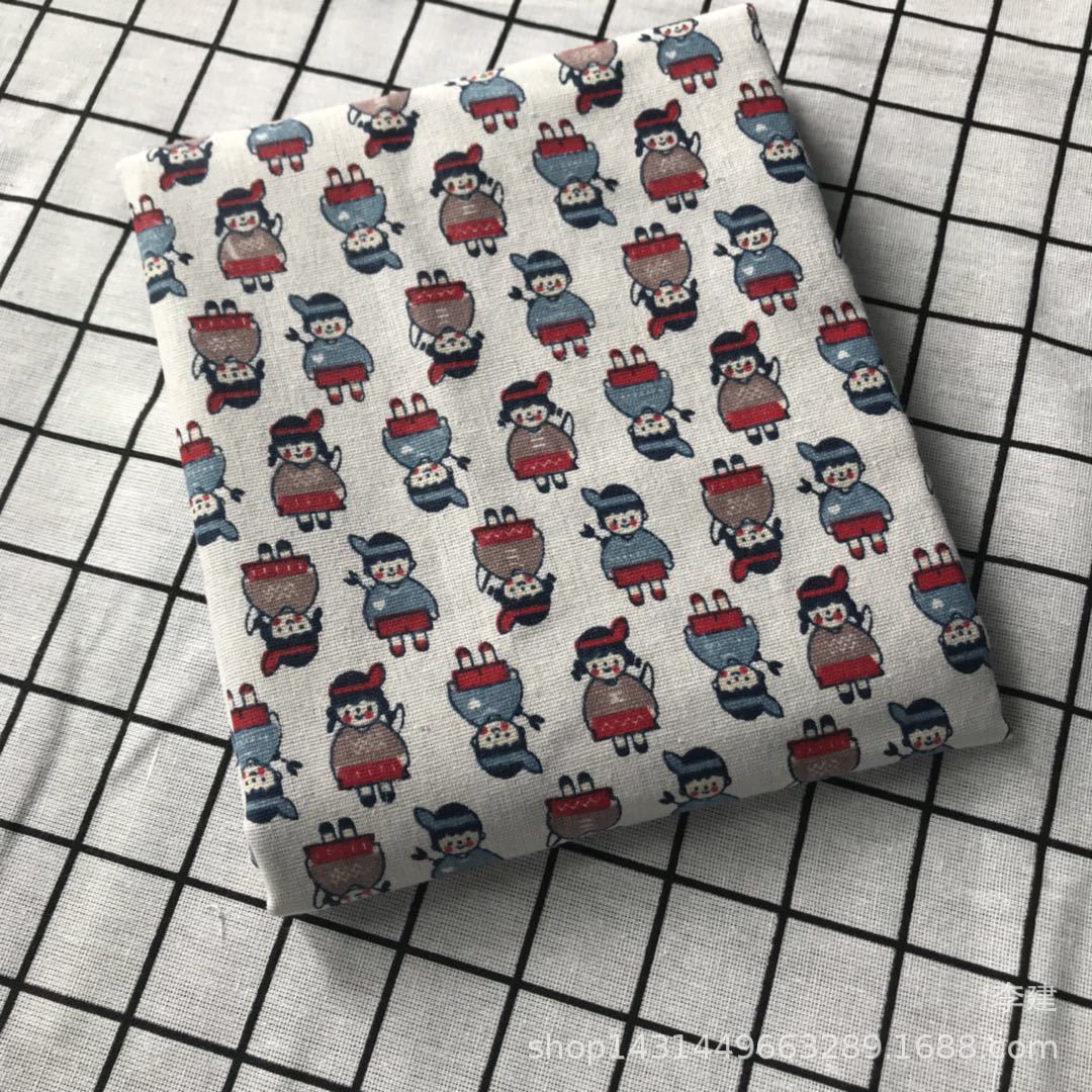 Jianxiang Textile Factory supplies linen printed Nordic-style tablecloths, cushions, aprons and storage bags, which can be made into PE film pic 47