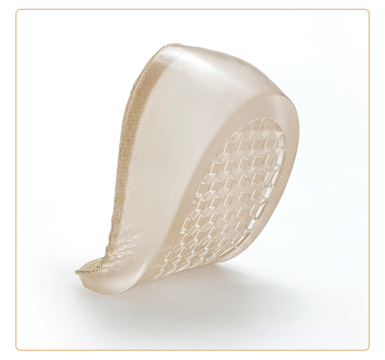 Inner height-increasing insoles, silicone socks, inner invisible height-increasing heel pads, half pads, anti-friction and shock-absorbing heel height-increasing insoles pic 16