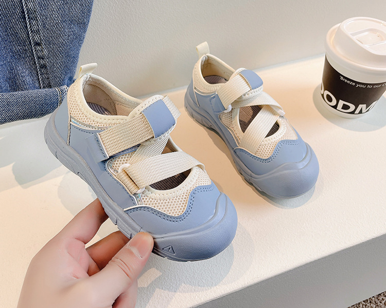 儿童运动凉鞋2024夏季新款男童鞋子女童包头防滑软底沙滩鞋休闲鞋详情9