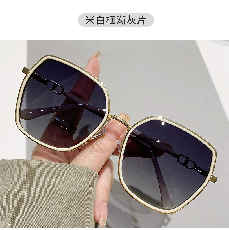 网红街拍偏光太阳镜女时尚潮流星光细闪遮阳眼镜户外出游墨镜8193详情11