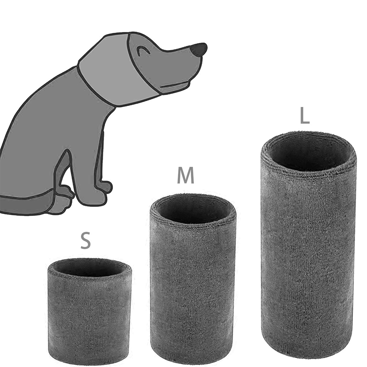 Pet ear covers, noise-proof ear covers, outdoor warm, cold-proof and frost-proof ear caps, thickened and comfortable pet ear head covers pic 6