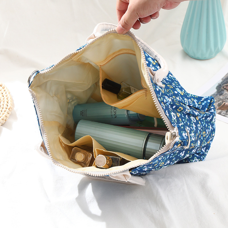 防水牛津布印花女手提包上班妈咪便当包多功能便携式购物手拎女包详情7