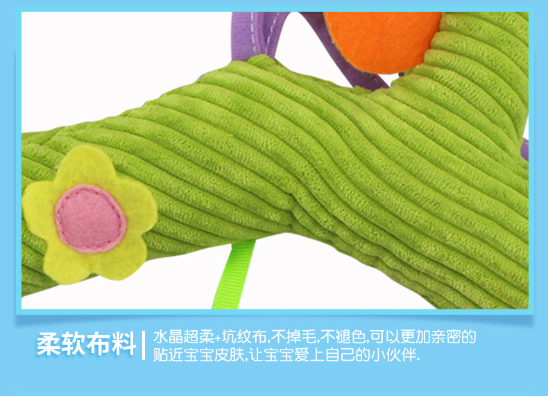 Baby stroller hangers, animal bed bells, soothing plush toys, baby rattle bells, baby bed hangers, educational toys pic 10