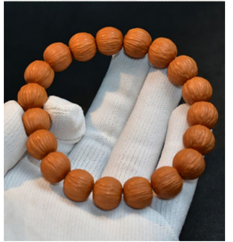 Natural small walnut pumpkin 11mm monkey head bracelet, single-circle Buddhist prayer beads bracelet for men and women, simple Chinese style pic 40
