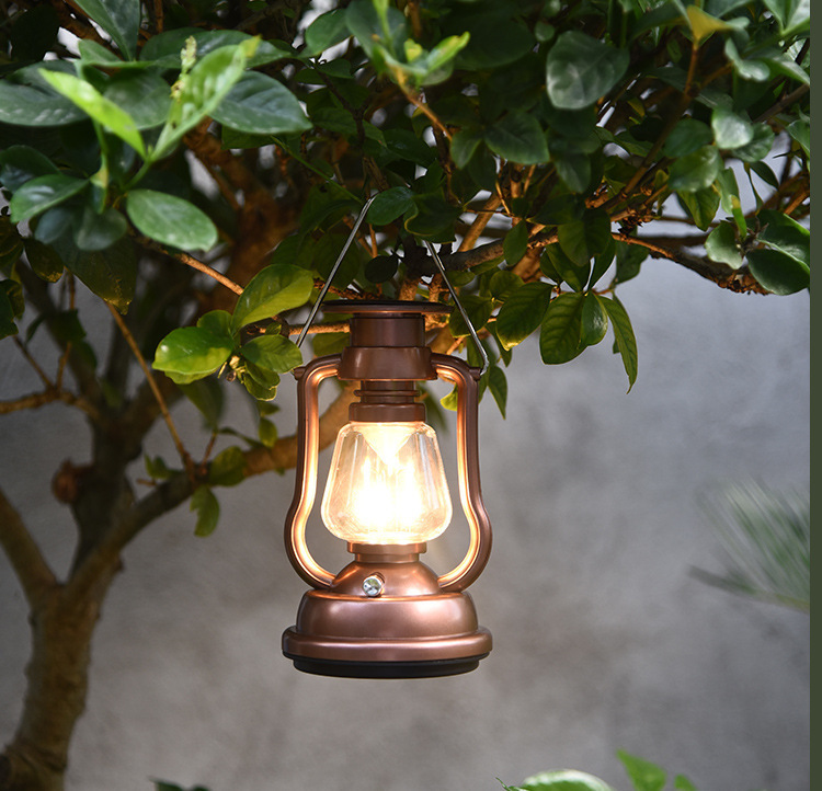 Outdoor camping lights, LED camping lights, horse lanterns, ambient lights, campsite lights, hand-cranked lighting lamps, kerosene lamps, portable lamps pic 16