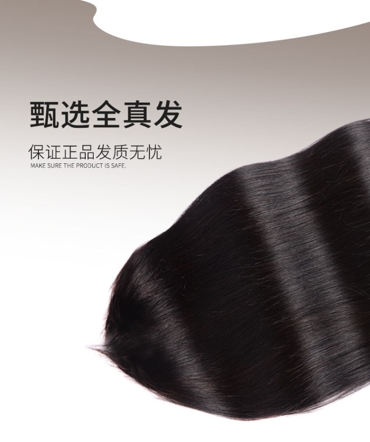 Short real hair wigs for middle-aged and elderly fathers, realistic and natural hairstyles, finely trimmed short hair for men with large scalps pic 1