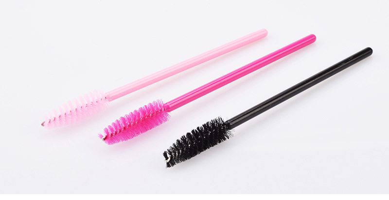 Factory direct sales of disposable false eyelash brushes, eyebrow brushes, spiral eyelash brushes and nylon eyelash curling combs pic 4
