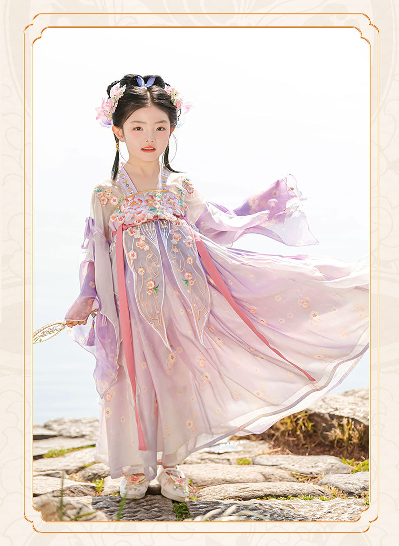 جنية المد ربيع العام … فوق الـ HanFu العرض بـ (ليتل السامي الأميرة GuoFeng فساتين رياض الأطفال للأطفال الذين تنورة Ru بالجملة pic 14