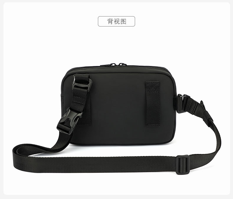 BOREIDEN新款跨境迷你斜挎包男百搭休闲挎包潮牌腰包高级感单肩包详情15