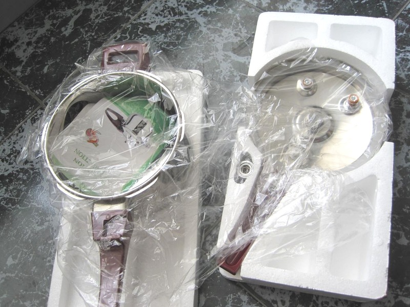 Stainless steel bulging pressure cooker 18-28cm, non-magnetic large capacity 1600-ton base pot pic 16