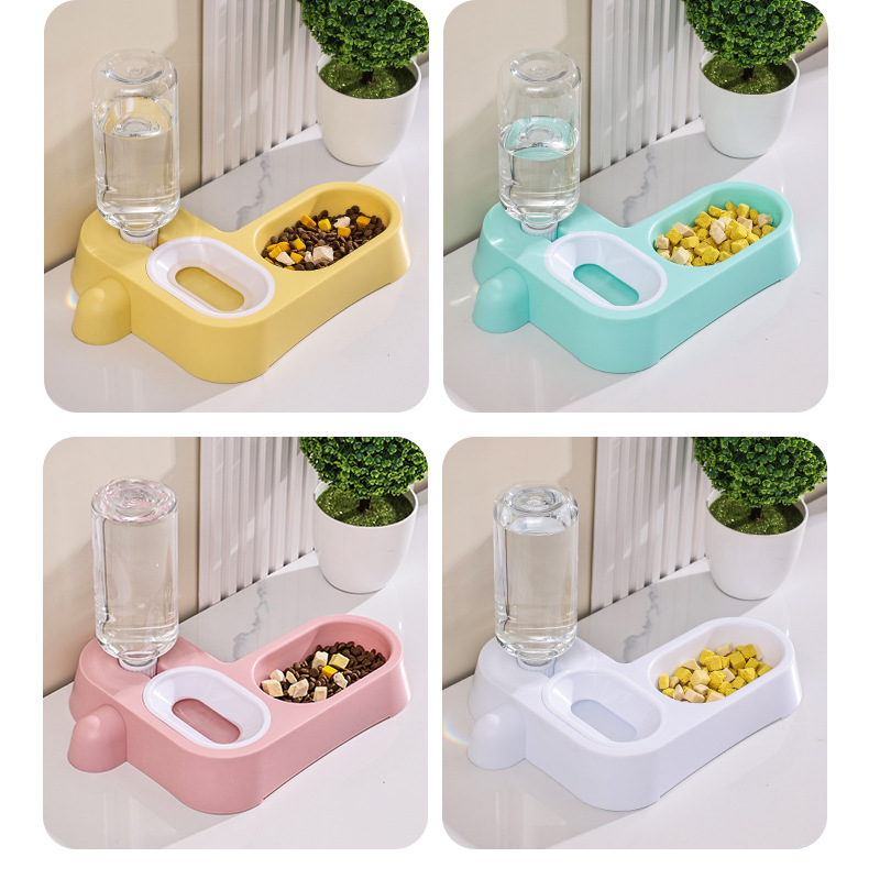 亚马逊跨境爆款狗狗碗猫咪饭碗自动饮水防打翻水碗猫粮碗宠物用品详情9